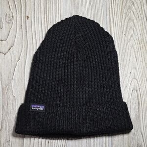 Patagonia Black Knit Beanie